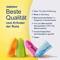 Ohrstöpsel Color, 8 St