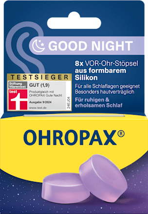 Ohrstöpsel Gute Nacht, 8 St