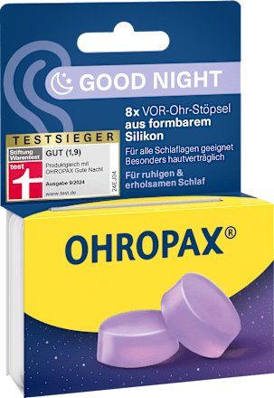 Ohrstöpsel Gute Nacht, 8 St