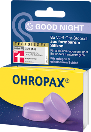 Ohrstöpsel Gute Nacht, 8 St
