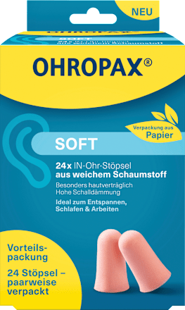 Ohrstöpsel Soft, 24 St