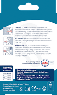 Ohrstöpsel Soft, 24 St