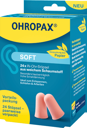 Ohrstöpsel Soft, 24 St