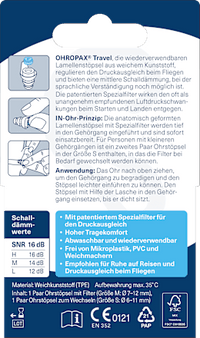 Ohrstöpsel Travel, 2 St Ohropax