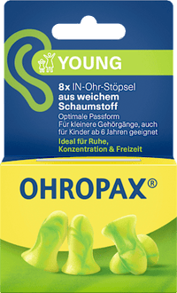 Ohrstöpsel Young, 8 St Ohropax