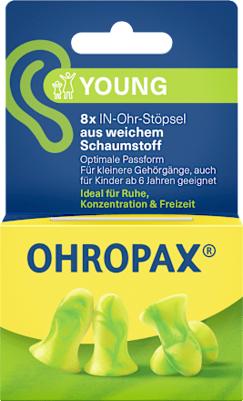 Ohrstöpsel Young, 8 St Ohropax