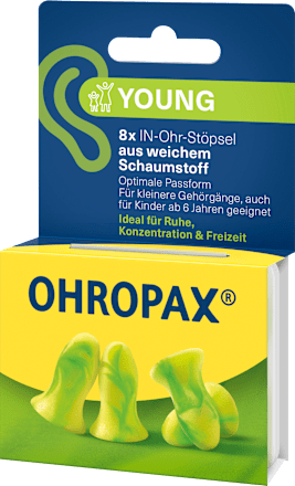Ohrstöpsel Young, 8 St Ohropax