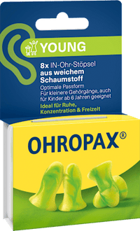 Ohrstöpsel Young, 8 St Ohropax