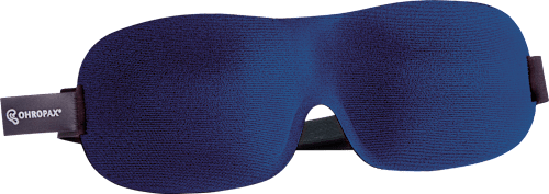 Schlafmaske 3D blau, 1 St
