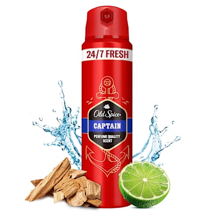 Kapitein Deodorant Spray, 150 ml