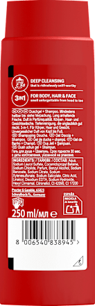 Captain 3-in-1 douchegel, 250 ml