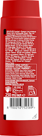 Duschgel Rockstar 3in1, 250 ml Old Spice