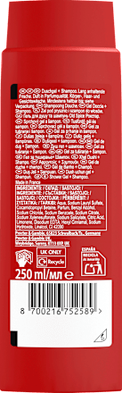 Duschgel Rockstar 3in1, 250 ml