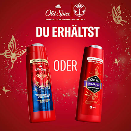 Duschgel Rockstar 3in1, 250 ml Old Spice