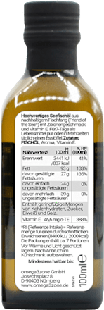 Omega-3 Fischöl 7-Tage, 100 ml omega3zone