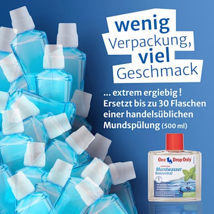 Mondspoelmiddelconcentraat, fluoridevrij, 50 ml