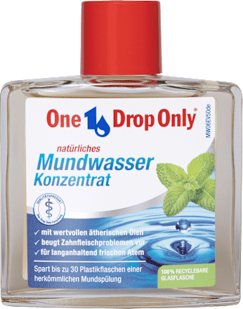 Mondspoelmiddelconcentraat, fluoridevrij, 50 ml