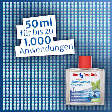 Mondspoelmiddelconcentraat, fluoridevrij, 50 ml
