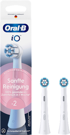Aufsteckbürste iO Sanfte Reinigung weiß, 2 St Oral-B