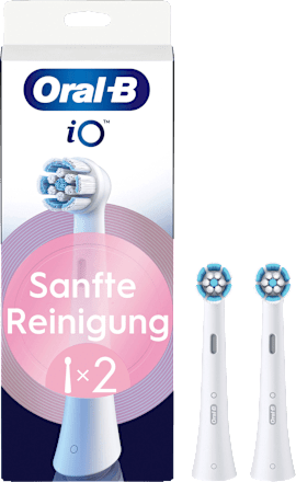 Aufsteckbürste iO Sanfte Reinigung weiß, 2 St Oral-B