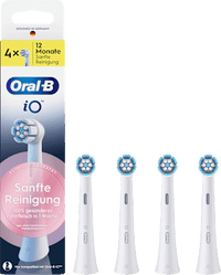 Aufsteckbürste iO Sanfte Reinigung weiß, 4 St