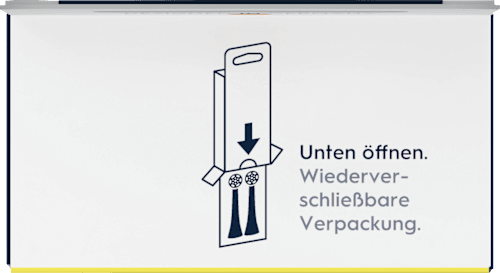 Aufsteckbürste iO Sanfte Reinigung weiß, 4 St