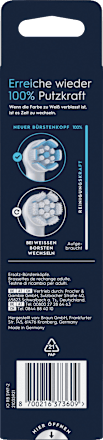 Aufsteckbürste iO Sanfte Reinigung weiß, 2 St Oral-B