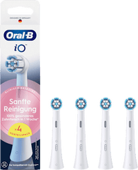 iO Gentle Cleaning borstelkop wit, 4 stuks