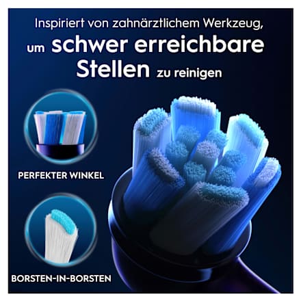Aufsteckbürste iO Ultimative Reinigung schwarz, 4 St