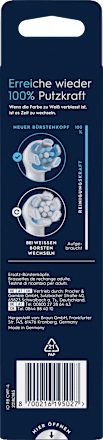 iO Ultimate Cleaning borstelkop wit, 4 stuks