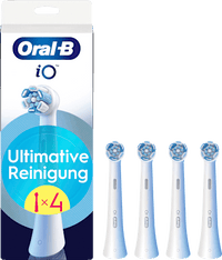 iO Ultimate Cleaning borstelkop wit, 4 stuks