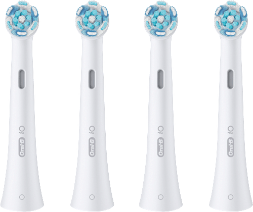 iO Ultimate Cleaning borstelkop wit, 4 stuks