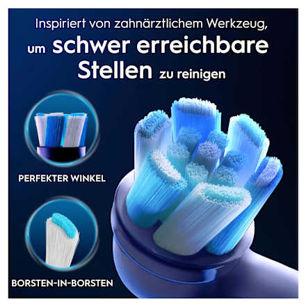 Aufsteckbürste iO Ultimative Reinigung weiß, 4 St