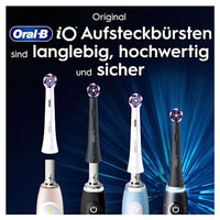 Aufsteckbürsten iO strahlendes Weiss, schwarz, 4 St
