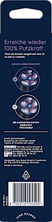 Aufsteckbürsten iO strahlendes Weiss, schwarz, 4 St