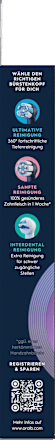 Aufsteckbürsten iO strahlendes Weiss, schwarz, 4 St