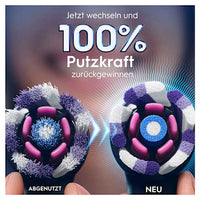 Aufsteckbürsten iO strahlendes Weiss, schwarz, 4 St