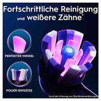 Aufsteckbürsten iO strahlendes Weiss, schwarz, 4 St