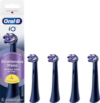 Aufsteckbürsten iO strahlendes Weiss, schwarz, 4 St