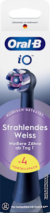 Aufsteckbürsten iO strahlendes Weiss, schwarz, 4 St