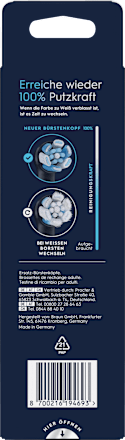 Aufsteckbürsten iO Ultimative Reinigung, schwarz, 6 St