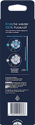 Aufsteckbürsten iO Ultimative Reinigung, schwarz, 6 St