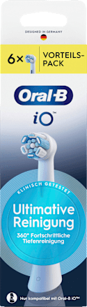 Aufsteckbürsten iO Ultimative Reinigung, weiß, 6 St
