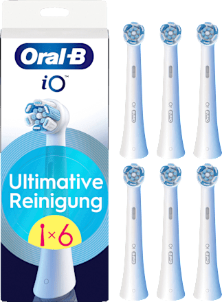 Aufsteckbürsten iO Ultimative Reinigung, weiß, 6 St