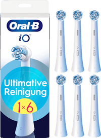 Aufsteckbürsten iO Ultimative Reinigung, weiß, 6 St