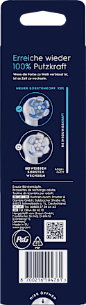 Aufsteckbürsten iO Ultimative Reinigung, weiß, 6 St