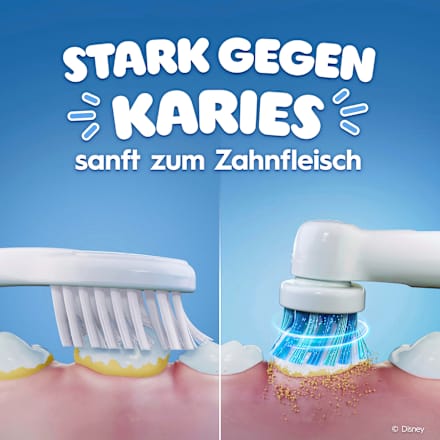 Aufsteckbürsten Kinder Frozen, ab 3 Jahren, extra weich, 8 St