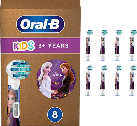 Aufsteckbürsten Kinder Frozen, ab 3 Jahren, extra weich, 8 St
