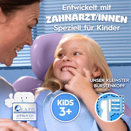 Aufsteckbürsten Kinder Frozen, ab 3 Jahren, extra weich, 8 St
