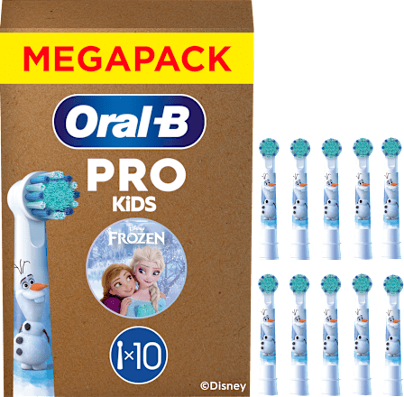Aufsteckbürsten Kinder Frozen, ab 3 Jahren, extra weich, 10 St